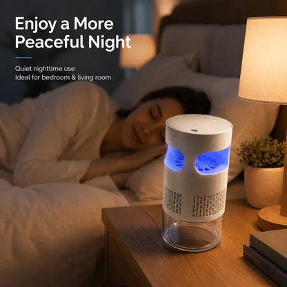 Plug-In Mosquito Trap - Switch On & Trap Mosquitoes While You Sleep