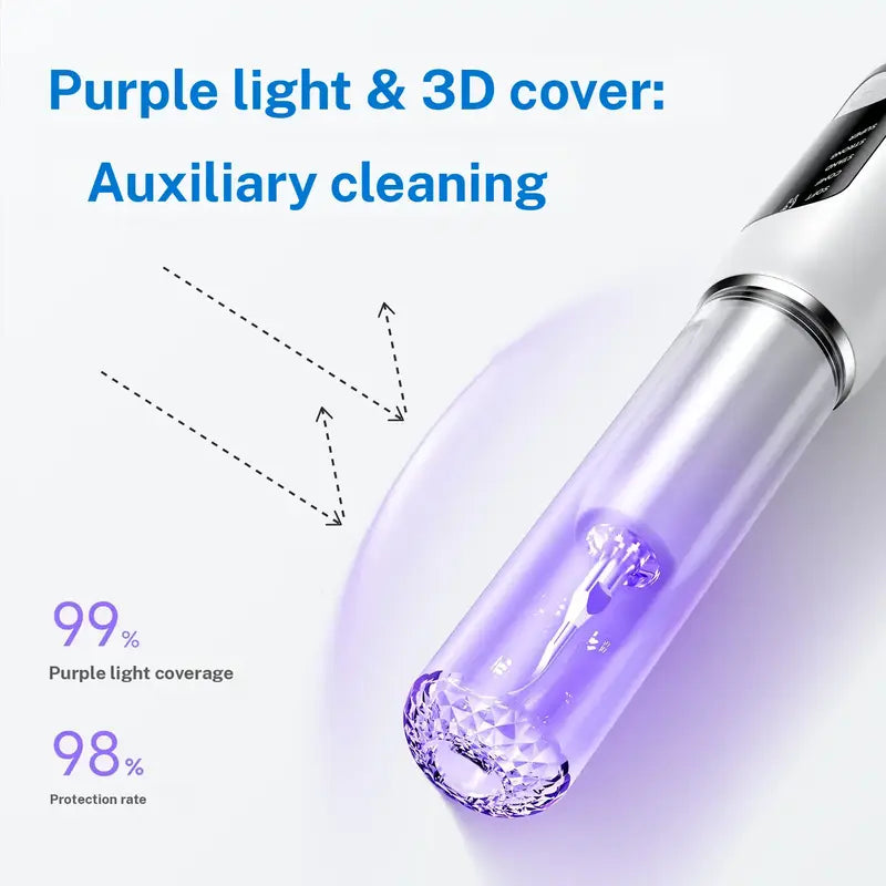 Ultrasonic Dental Cleaner - Sonic Vibration Technology For A Cleaner, Fresher Smile