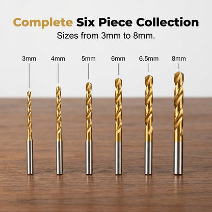 Ultimate Titanium Coated HSS Drill & Saw Bits Set
