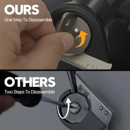 Cut Anything Effortlessly: Cordless Electric Scissors for Heavy-Duty Fabric & Cardboard
