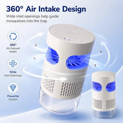 Plug-In Mosquito Trap - Switch On & Trap Mosquitoes While You Sleep