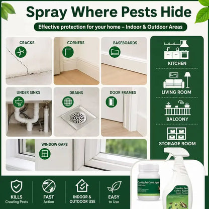 Multi-Purpose Pest Control Kit - Soluble Powder for 40+ Household Pests