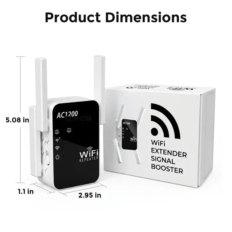 WiFi Extender - Extend Coverage For Fewer Dead Zones