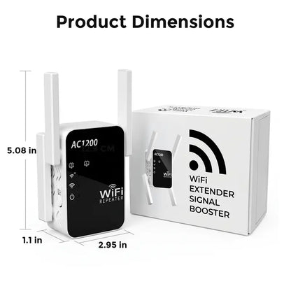 WiFi Extender - Extend Coverage For Fewer Dead Zones