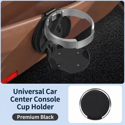 Foldable Car Cup Holder - Adjustable Design for Extra Drink Storage