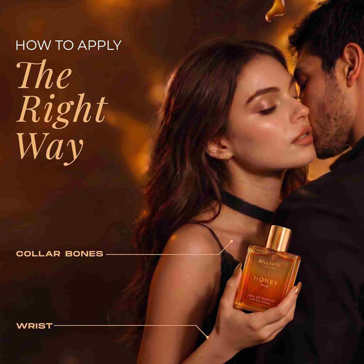 Luxurious Long-Lasting Honey Oud Eau De Parfum