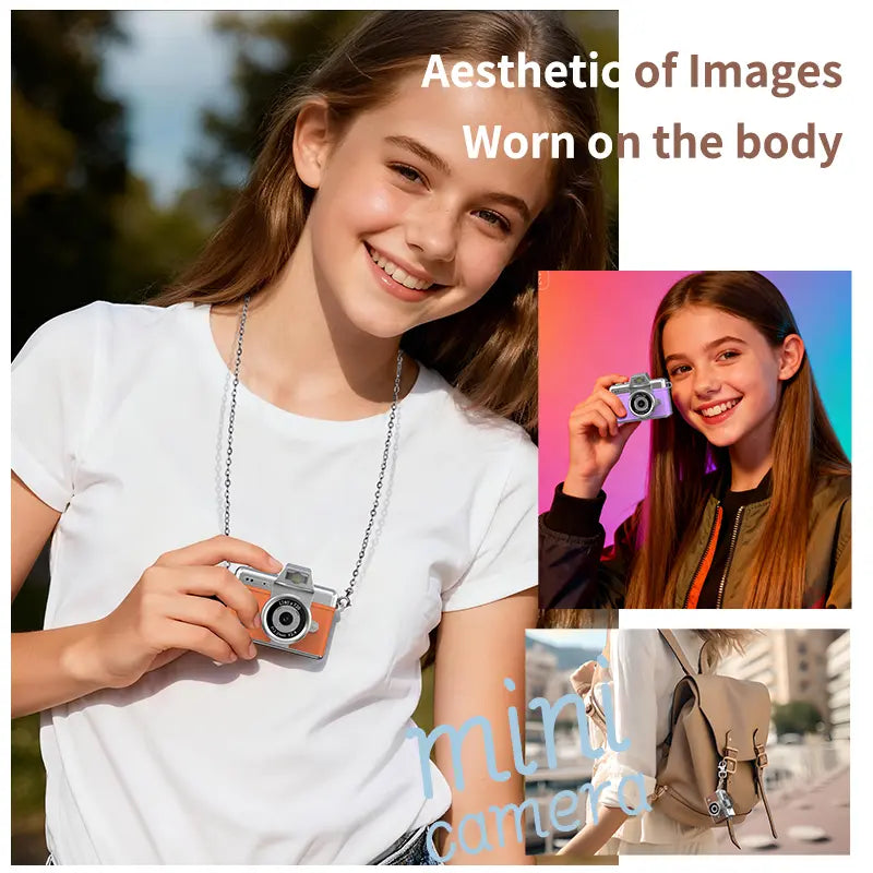 Mini Keychain Camera - Pocket-Size Design For Everyday Snapshots
