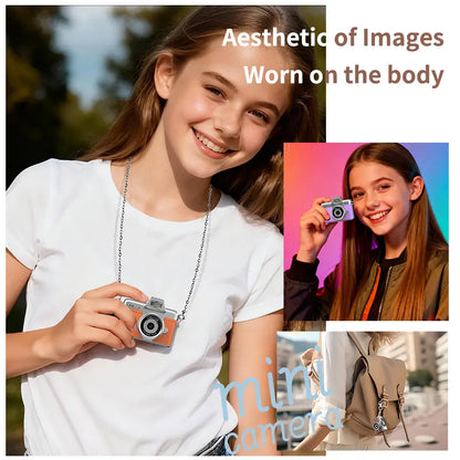 Mini Keychain Camera - Pocket-Size Design For Everyday Snapshots