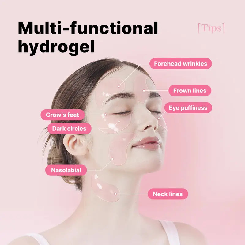3-Step Hydrogel Skincare Kit - Peptide Care For Hydrated, Radiant-Looking Skin