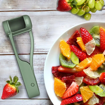 Toddler Snack Cutter - One Press Quarter Cutting For Easy Snack Prep