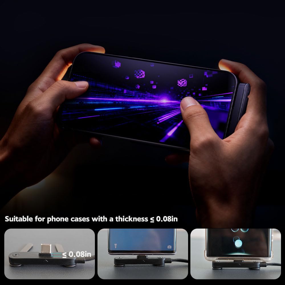 Charge & Watch Hands-Free with 240W Fast Charging Cable