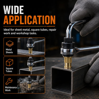 Heavy-Duty Hand Rivet Nut Tool Kit - Fast & Effortless Thread Fastening