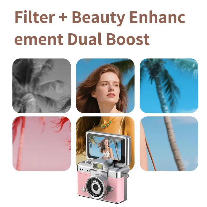 Mini Keychain Camera - Pocket-Size Design For Everyday Snapshots
