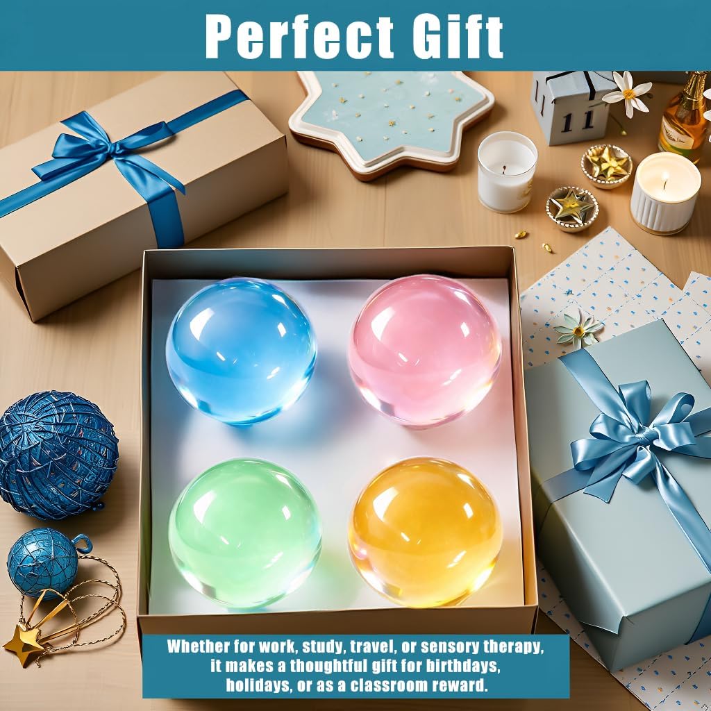 Slow-Rising Squishy Stress Balls - Soft Squeeze Toys For Satisfying Sensory Fun