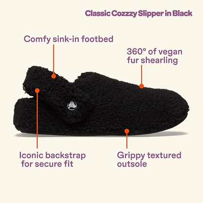 Fuzzy Comfort Slippers - Plush Warm Lining For Cozy Everyday Relaxation