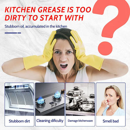 Kitchen Grease Remover - Spray & Wipe Away Tough Grease