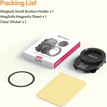 Magnetic Phone Mount - Suction Grip & Adjustable Angles For Hands-Free Filming