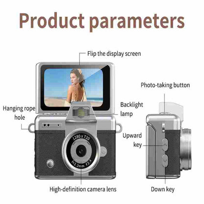 Mini Keychain Camera - Pocket-Size Design For Everyday Snapshots