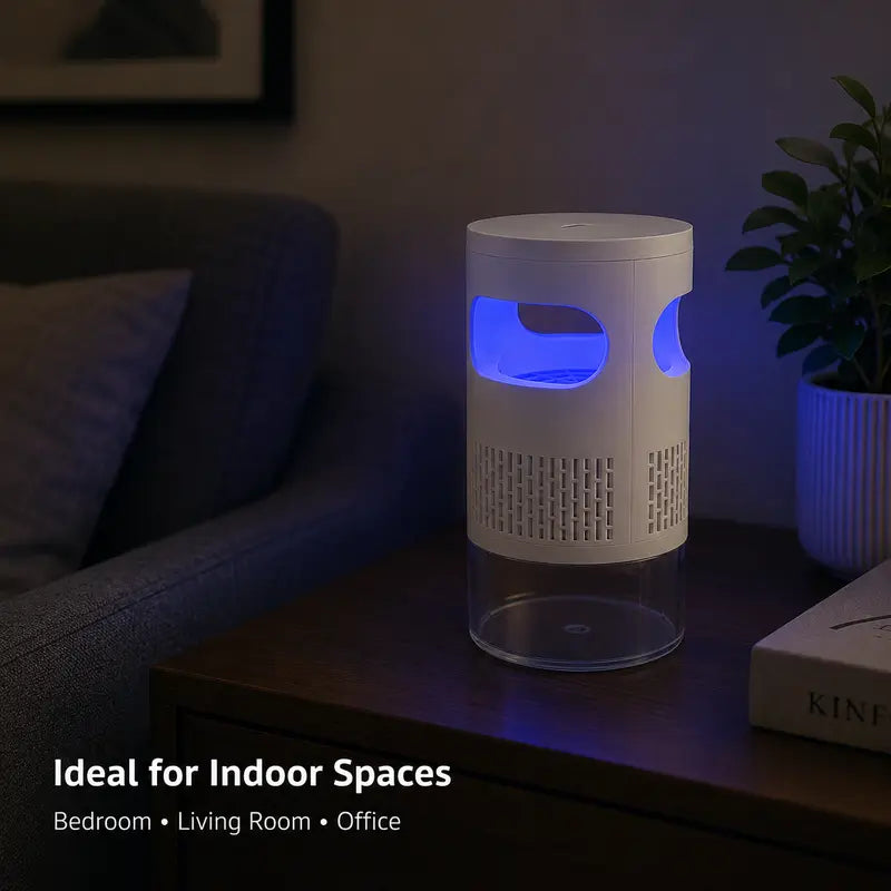 Plug-In Mosquito Trap - Switch On & Trap Mosquitoes While You Sleep