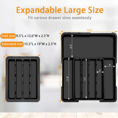 Finally, A Silverware Organizer That Fits Your Drawer