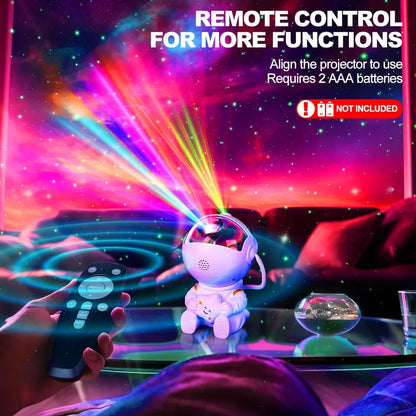Astronaut galaxy star projector — original source product image
