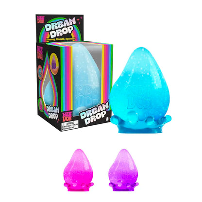 NeeDoh Dream Drop – Raindrop Sensory Toy with Dreamy Smooth Squeeze | Buy 1 Get 1 Free