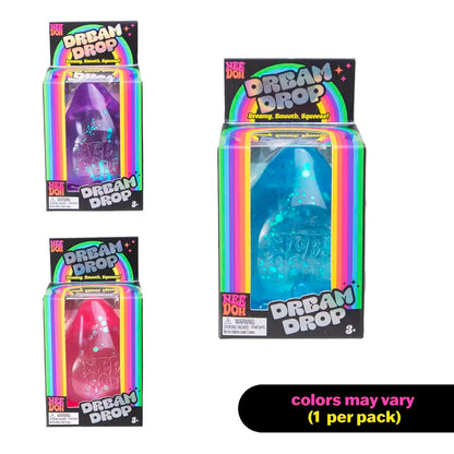 NeeDoh Dream Drop – Raindrop Sensory Toy with Dreamy Smooth Squeeze | Buy 1 Get 1 Free