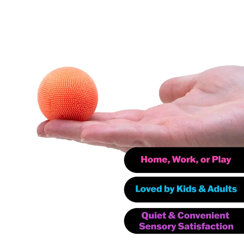 NeeDoh Teenie Fuzz Ball 3-Pack – Sensory Fidget Toy with Velvet Texture | Buy 1 Get 1 Free