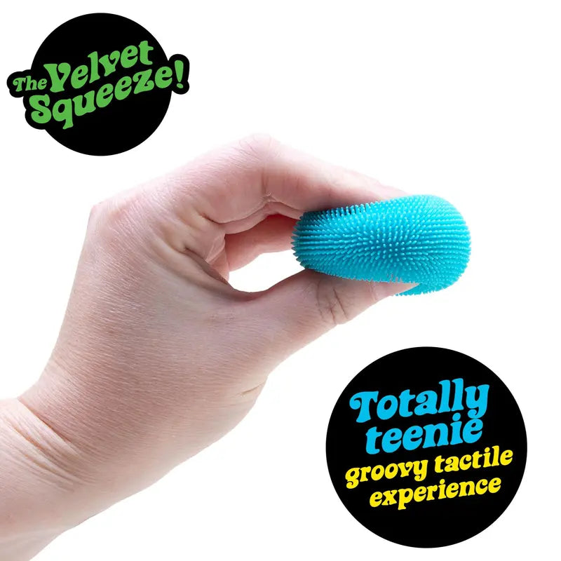 NeeDoh Teenie Fuzz Ball 3-Pack – Sensory Fidget Toy with Velvet Texture | Buy 1 Get 1 Free