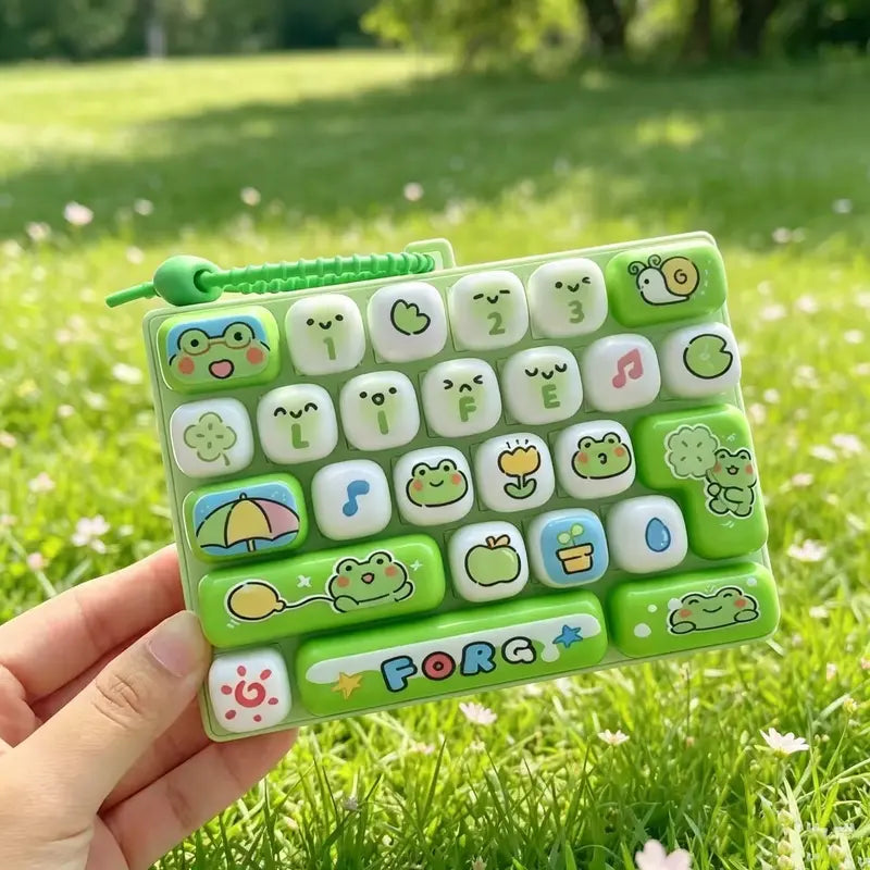26-Key Mechanical Keyboard Fidget Toy with LED Light