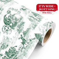 Green Santa Toile - 16.5 ft