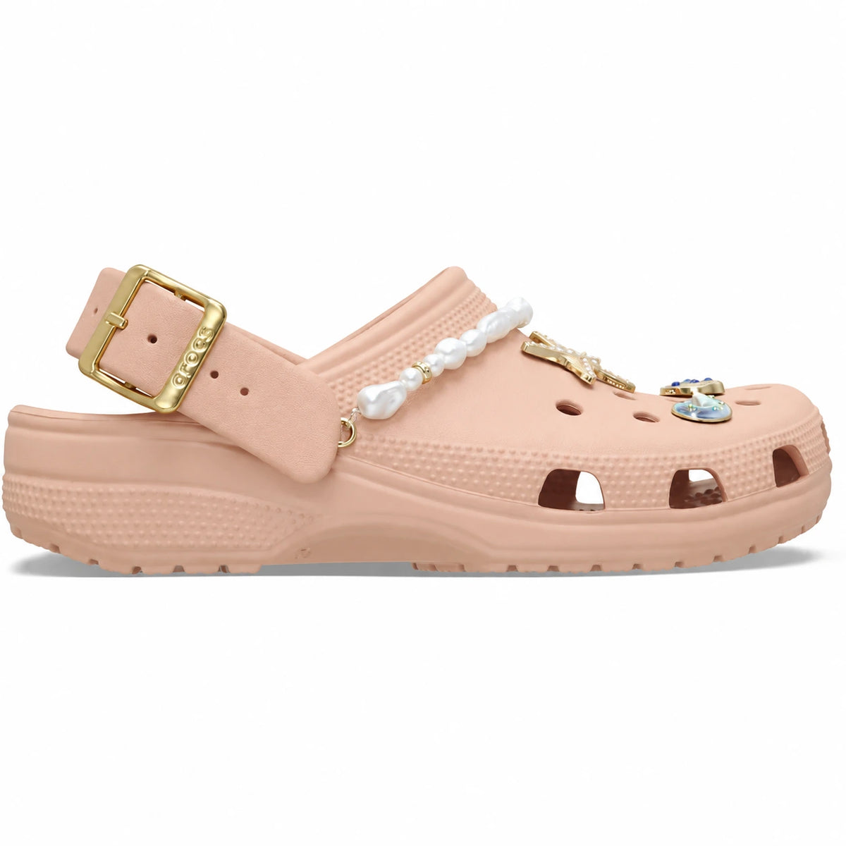 Elevate Everyday Comfort with Metallic Accent Platform Clogs
