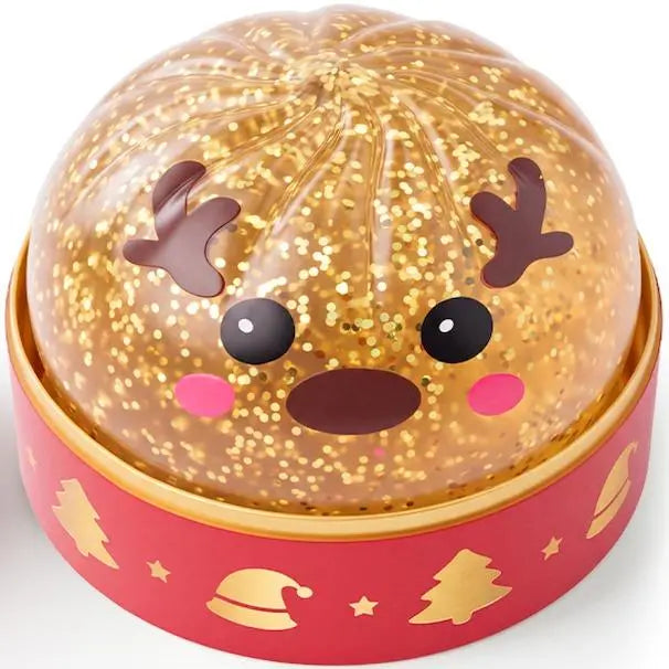 Christmas Glitter Dumpling Stress Relief Squishy Toys