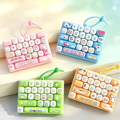26-Key Mechanical Keyboard Fidget Toy with LED Light