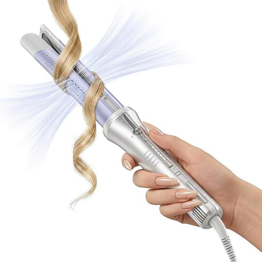 Effortless Auto-Rotating Airflow Styler for Long-Lasting Salon Curls