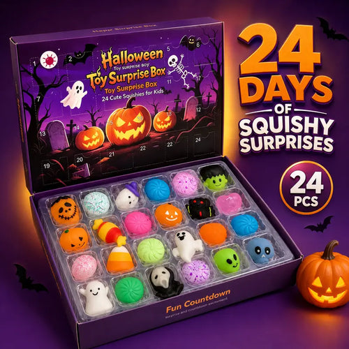 24-Day Halloween Squishy Advent Calendar Surprise Box