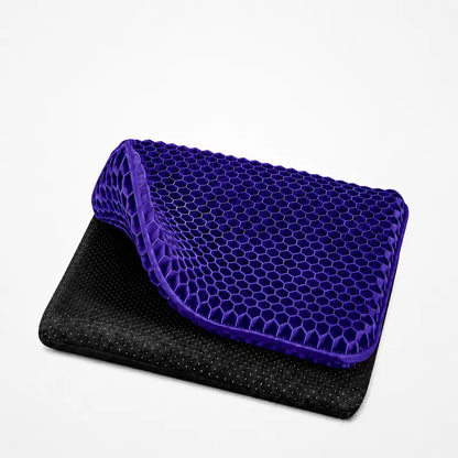 Ergonomic Gel Seat Cushion for Instant Back & Tailbone Pressure Relief