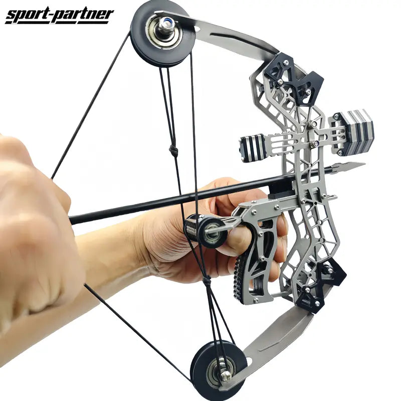 Pocket-Sized Precision All-Metal Mini Compound Bow