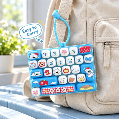 26-Key Mechanical Keyboard Fidget Toy with LED Light