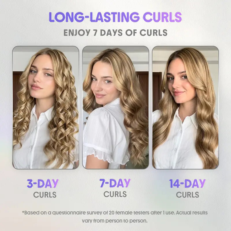 Effortless Auto-Rotating Airflow Styler for Long-Lasting Salon Curls