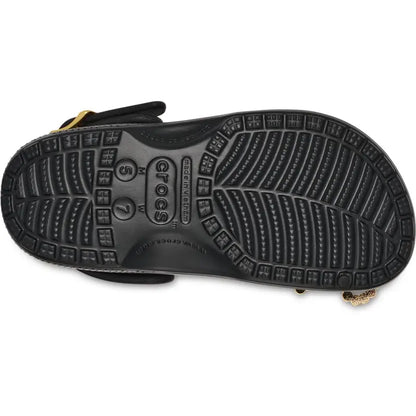 Elevate Everyday Comfort with Metallic Accent Platform Clogs