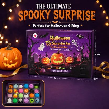 24-Day Halloween Squishy Advent Calendar Surprise Box
