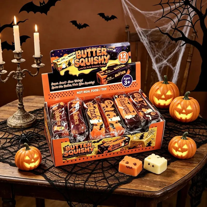 Ultra-Soft Butter Squishy Halloween Slow-Rising Stress Toy | Buy 1 Get 1 Free
