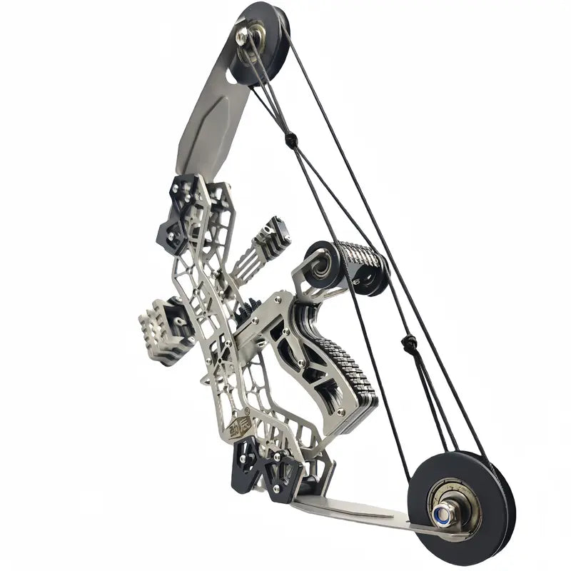 Pocket-Sized Precision All-Metal Mini Compound Bow