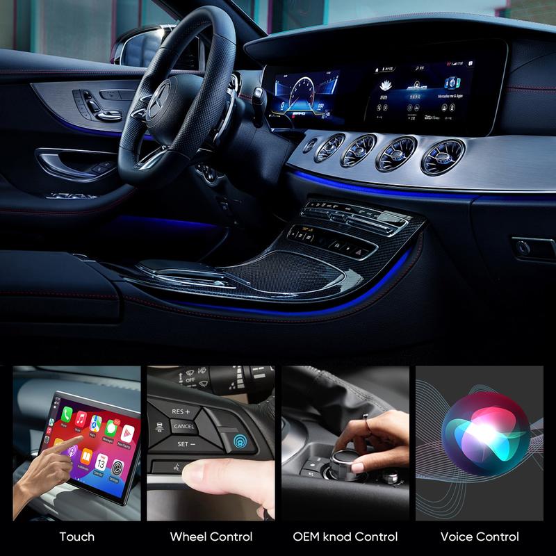 Wireless CarPlay & Android Auto Adapter: Instant Auto-Connect 2-in-1 Converter