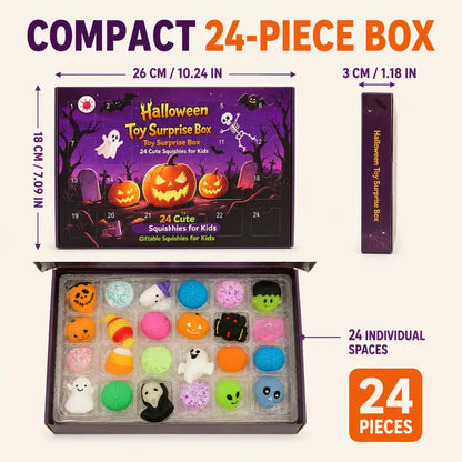 24-Day Halloween Squishy Advent Calendar Surprise Box