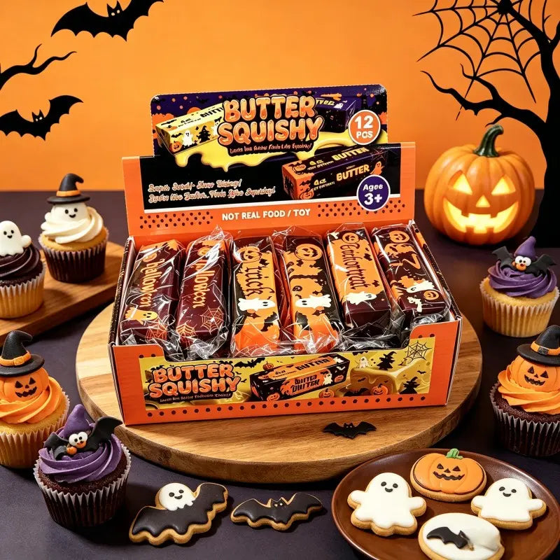 Ultra-Soft Butter Squishy Halloween Slow-Rising Stress Toy | Buy 1 Get 1 Free