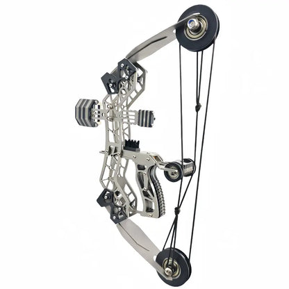 Pocket-Sized Precision All-Metal Mini Compound Bow