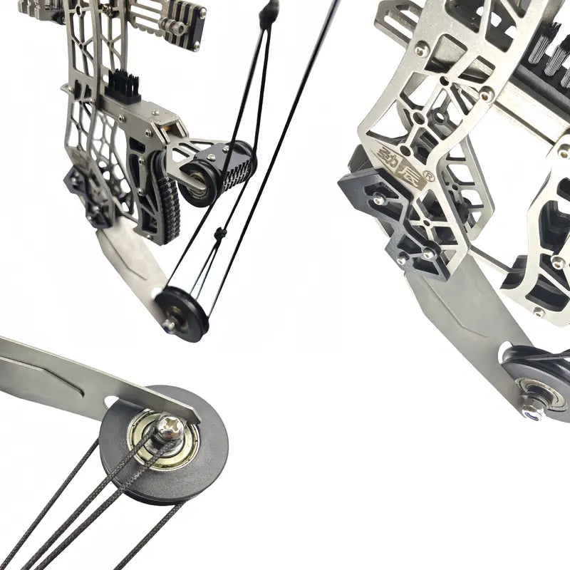 Pocket-Sized Precision All-Metal Mini Compound Bow