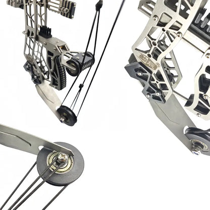 Pocket-Sized Precision All-Metal Mini Compound Bow